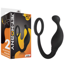 Load image into Gallery viewer, Prostate Plug with Love Ring - 4.5&quot;
