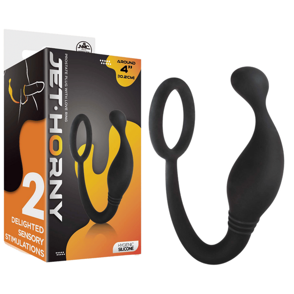 Prostate Plug with Love Ring - 4