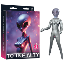 Load image into Gallery viewer, Inflatable 3-Breasted Alien Love Doll -
