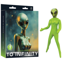 Load image into Gallery viewer, Inflatable 3-Breasted Alien Love Doll -
