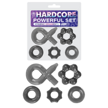 Load image into Gallery viewer, Hardcore Powerful Cockring Set
