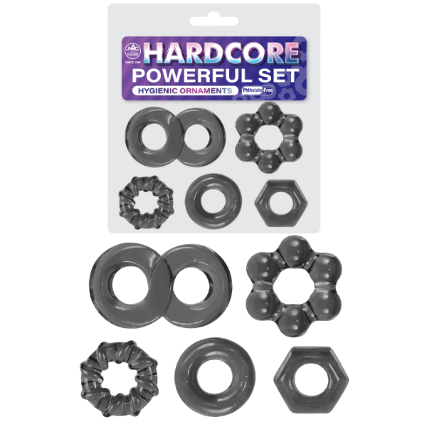 Hardcore Powerful Cockring Set