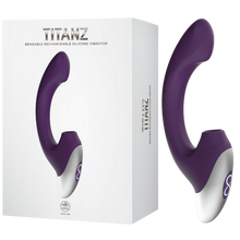 Load image into Gallery viewer, Thumping Rechargeable Silicone Vibrator
