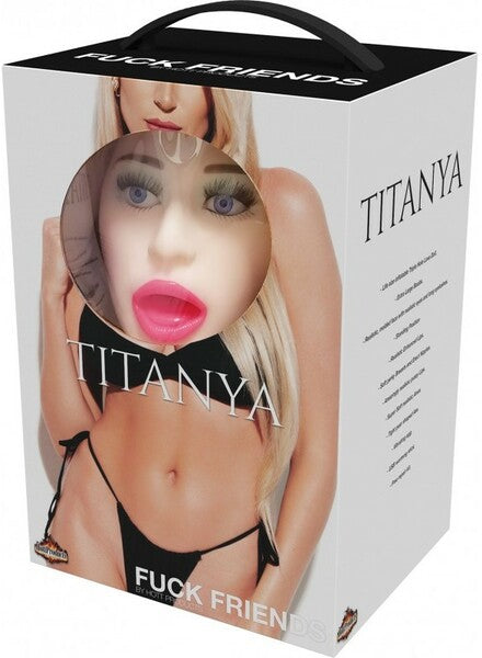 Fuck Friends Love Doll Titanya Life Size Inflatable Realistic Blow Up Sex Doll