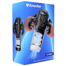 Load image into Gallery viewer, Turbo - Thrusting &amp; Rotating Male Masturbator
