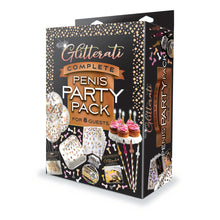 Load image into Gallery viewer, Glitterati Complete Penis Party Pack
