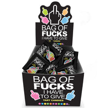 Load image into Gallery viewer, Bag Of Fucks I Have To Give - Display
