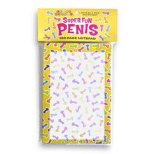 Load image into Gallery viewer, Super Fun Penis Notepad
