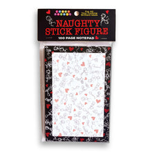 Load image into Gallery viewer, Naughty Stick Figure Notepad
