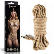 Load image into Gallery viewer, Rebellion Reign Hemp Bondage Rope - Rustic
