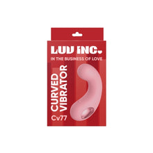 Load image into Gallery viewer, Cv77: CURVED VIBRATOR - LIGHT PINK
