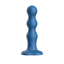 Load image into Gallery viewer, Bs38: Beaded Strap-On Luv Vibe - Blue
