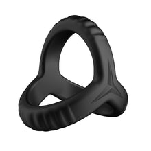 Load image into Gallery viewer, F-59: Tri Cock &amp; Ball Ring - Black
