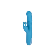 Load image into Gallery viewer, Trio Thruster 9" Silicone 3 in 1 Rechargeable Rabbit Vibrator
