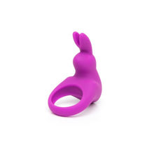 Load image into Gallery viewer, Happy Rabbit Rechargeable Silicone Rabbit Cock Ring Blue
