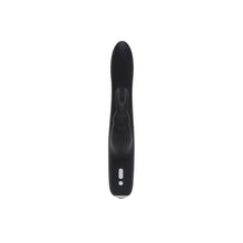 Load image into Gallery viewer, Fifty Shades of Grey Greedy Girl Rechargeable Slimline Rabbit Vibrator Black
