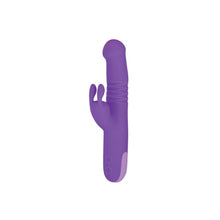 Load image into Gallery viewer, Trio Thruster 9" Silicone 3 in 1 Rechargeable Rabbit Vibrator
