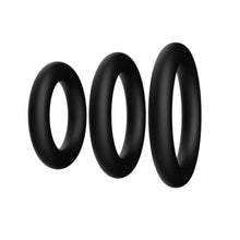 Load image into Gallery viewer, F-39: Trio Cockring Set - Black

