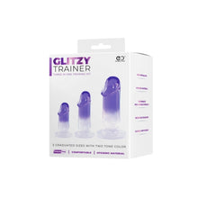 Load image into Gallery viewer, Glitzy Trainer 3 in 1 PVC Dong Kit - Transparent
