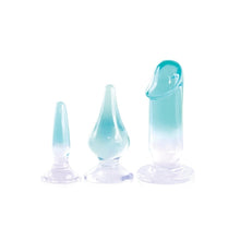 Load image into Gallery viewer, Glitzy Trainer 3 in 1 PVC Mulit Kit - Transparent
