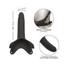 Load image into Gallery viewer, AccommodatorÂ¨ Silicone Dong Ã Black
