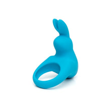 Load image into Gallery viewer, Happy Rabbit Rechargeable Silicone Rabbit Cock Ring Blue
