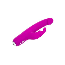 Load image into Gallery viewer, Happy Rabbit Slimline Realistic Rechargeable Rabbit Vibrator Purple
