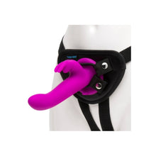 Load image into Gallery viewer, Happy Rabbit Rechargeable Vibrating Strap On Harness Set Purple
