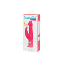 Load image into Gallery viewer, Happy Rabbit Thrusting Realistic Rechargeable Rabbit Vibrator Pink
