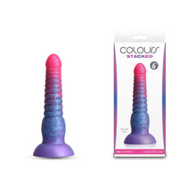 Load image into Gallery viewer, Colours Stacked - 6&#39;&#39; Dildo - Pink/Blue
