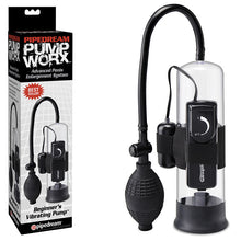 Load image into Gallery viewer, Pipedream Pump Worx Beginner&#39;s Vibrating Penis Pump Enhancement System
