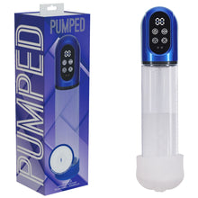 Load image into Gallery viewer, PUMPED Engage Automatic Penis Pump - Blue
