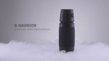 Load and play video in Gallery viewer, CyberSkin B-Warrior Sucking &amp; Vibrating Auto Masturbator Rechargeable
