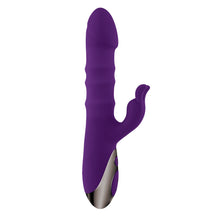 Load image into Gallery viewer, Playboy Pleasure HOP TO IT Thrusting G Spot Rabbit Vibrator
