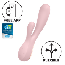 Load image into Gallery viewer, Satisfyer Mono Flex App Compatible USB Rechargeable Rabbit Vibrator
