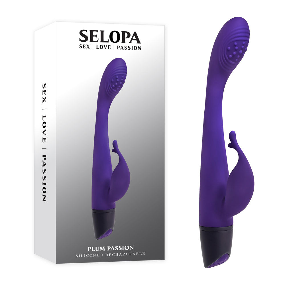 Selopa PLUM PASSION USB Rechargeable Rabbit Vibrator