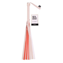 Load image into Gallery viewer, Sex &amp; Mischief Peaches n CreaMe Stripe Flogger

