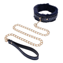 Load image into Gallery viewer, Sex &amp; Mischief Cougar Fur Collar &amp; Leash
