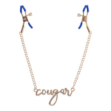 Load image into Gallery viewer, Sex &amp; Mischief Cougar Nipple Clamps
