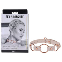 Load image into Gallery viewer, Sex &amp; Mischief Peaches n CreaMe Ring Day Collar
