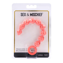 Load image into Gallery viewer, Sex &amp; Mischief Peaches n CreaMe Silicone Anal Beads
