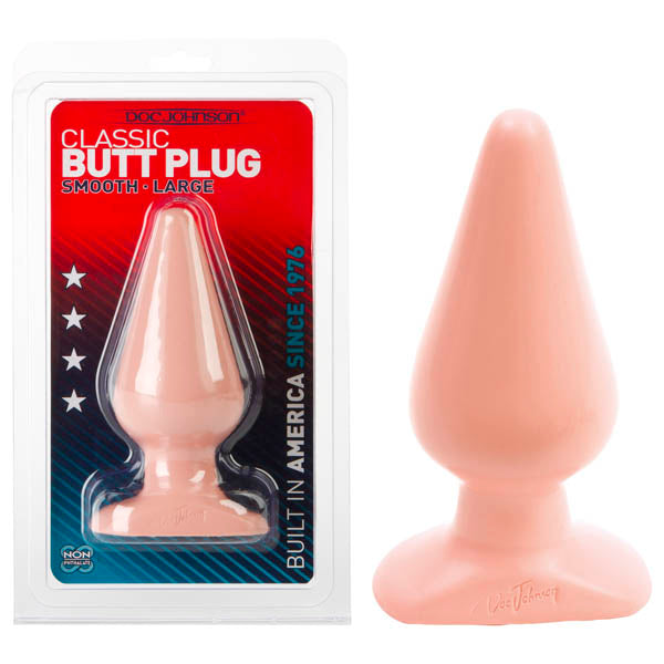 Doc Jonhson Classic Butt Plug Large Anal Diildo Sex Toy