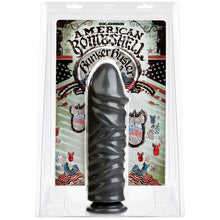 Load image into Gallery viewer, American Bombshell Bunker Buster 10.7in Anal Dildo Gun Metal
