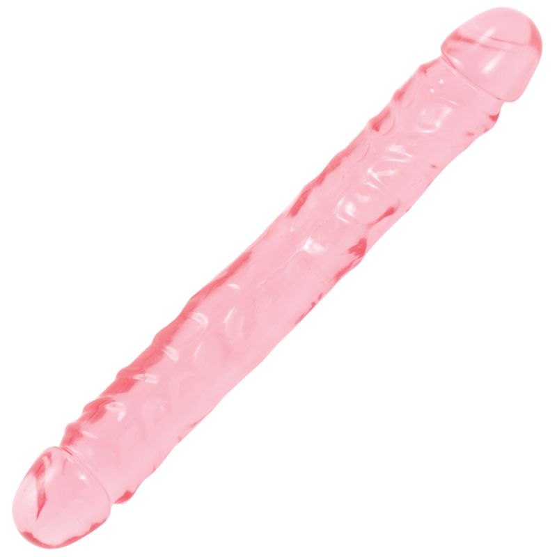 12 in Jr. Double Dong Pink - LOVEBEE