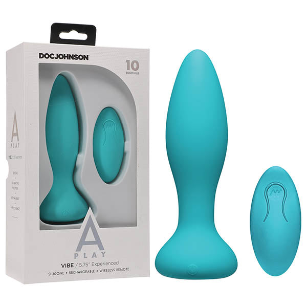 A-Play - Vibe - Experienced - Rechargeable Silicone Anal Plug - LOVEBEE