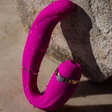 Load image into Gallery viewer, Adrien Lastic My G 2-in-1 Clitoral Stimulator Sucker G Spot Vibrator USB Pink
