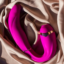 Load image into Gallery viewer, Adrien Lastic My G 2-in-1 Clitoral Stimulator Sucker G Spot Vibrator USB Pink
