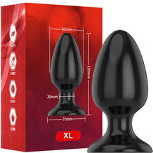 Load image into Gallery viewer, BeBuZZed Bomb Anal Plug Small-Extra Large Butt Prostate Massager
