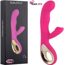 Load image into Gallery viewer, Angel G-Spot Rabbit Rechargeable Vibrator Clit Stimulator Vibrating Dildo - LOVEBEE
