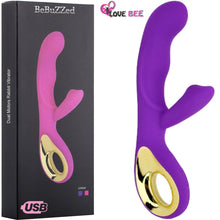 Load image into Gallery viewer, Angel G-Spot Rabbit Rechargeable Vibrator Clit Stimulator Vibrating Dildo - LOVEBEE
